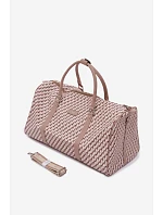 Vzorovaná Cestovní Taška Béžová Dámská Nelle
