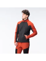 Pánská mikina Polar Monar M 92800621574 šedo-oranž - Hi-Tec Pánská mikina Polar Monar M 92800621574 šedo-oranž - Hi-Tec