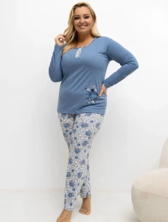 Pohodlná pyžama pro plnoštíhlé model 221189 Forever Pink