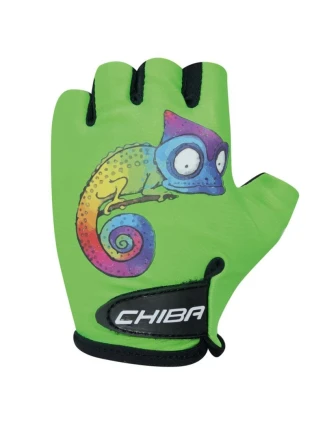 Rukavice CHIBA COOL KIDS chameleon green XS