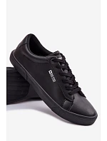 Pánské tenisky z eko kůže Big Star TT174002 Černé