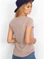 Tričko RV TS 4623.80P tmavě lila