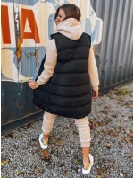 Dámská vesta WILLY černá FashionStreet TY2391 Dámská vesta WILLY černá FashionStreet TY2391