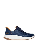 Pánské boty Skechers Bobs Squad 4 Direct Step navy blue 118424 NVY