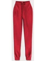 Červené teplákové kalhoty (CK01-18)