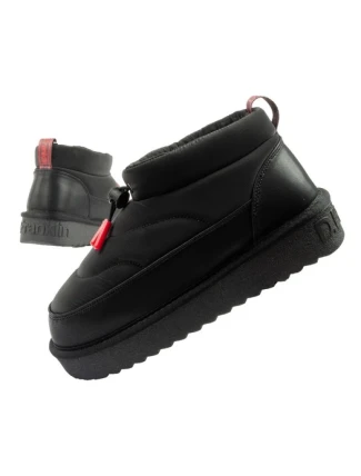 D.Franklin snow boots dámské zimní módní zateplené boty černé dámské