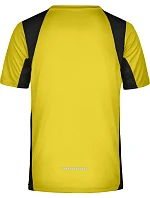 Daiber JN 306 Pánské běžecké tričko 02.0306 yellow/black