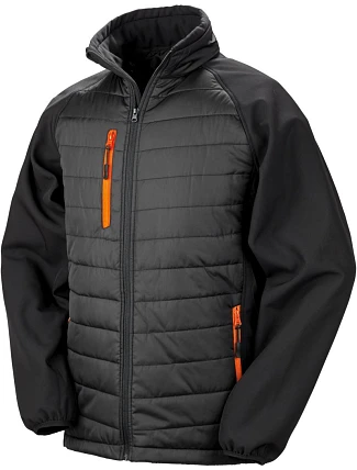 Result R 237X Hybridní bunda "Compass" 30.237X black/orange Result R 237X Hybridní bunda "Compass" 30.237X black/orange