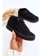 Dětské Klasické Vysoké Boty Big Star LL374001 Černé