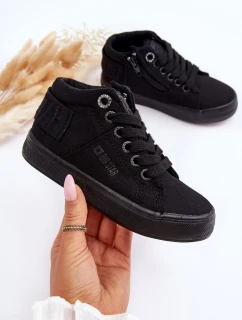 Dětské Klasické Vysoké Boty Big Star LL374001 Černé