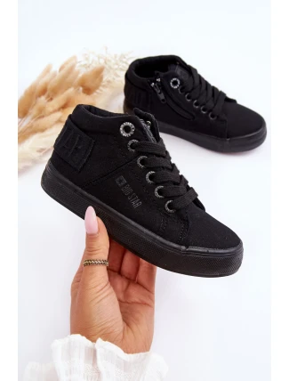 Dětské Klasické Vysoké Boty Big Star LL374001 Černé