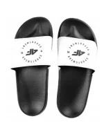 Dámské pantofle 4FSS23FFLIF068 bílé - 4F