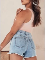 Dámské džínové šortky STREETVIBE blue FashionStreet SY0386