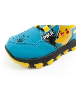 Leomil Pokemon dětské zimní kotníkové boty zateplené nepromokavé modré