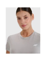 Dámské trekingové tričko z Merino vlny 4F 4FWSS25TFTSF1269-27S