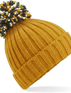 Beechfield B 390 Pletená čepice "Hygge" 53.0390 mustard