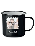 Personalizovaný retro plecháček s fotkou mazlíčka a textem Personalizovaný retro plecháček s fotkou mazlíčka a textem