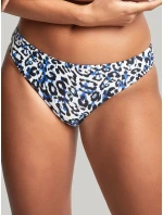Dámský spodní díl plavek Serengeti Brazilian SW1657 Modro-bílo-černá - Panache Dámský spodní díl plavek Serengeti Brazilian SW1657 Modro-bílo-černá - Panache