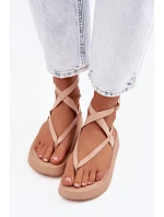 ~Sandały na platformie model 225398 Step in style