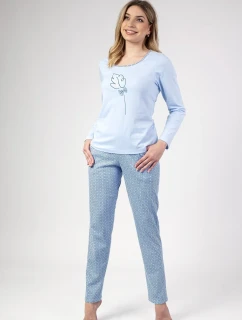 Dámské pyžamo Regina 669 délka/r 2XL-4XL Z24/25