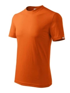 Základní unisex tričko (oranžové (štítek značky))