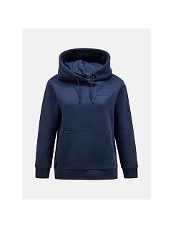 Mikina Peak Performance W Original Small Logo Hoo, tmavě modrá