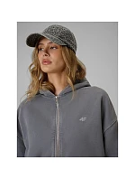 Dámská mikina s kapucí v oversize střihu 4F 4FRSS26TSWSF3189-27S Dámská mikina s kapucí v oversize střihu 4F 4FRSS26TSWSF3189-27S