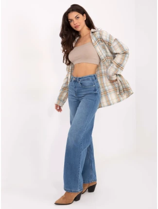 Kalhoty D85083BI62544M319 modrá