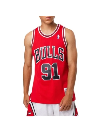 Mitchell & Ness Chicago Bulls NBA Dennis Rodman M tričko SMJYGS18154-CBUSCAR97DRD pánské Mitchell & Ness Chicago Bulls NBA Dennis Rodman M tričko SMJYGS18154-CBUSCAR97DRD pánské