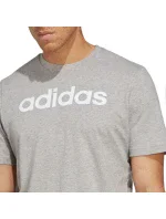 Adidas Essentials Single Jersey Linear Embroidered Logo Tee M IC9277 pánské