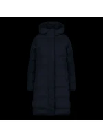 Dámský zimní kabát s kapucí CMP zateplená nepromokavá bunda černá (34K0096/N950)