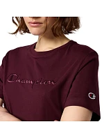 Champion dámské tričko SS Tee bordó 118382 RS522 Tričko