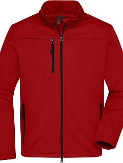 Daiber JN 1172 Pánská 3-vrstvá softshellová bunda 02.1172 red