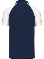 Kariban K 226 Baseballové piqué polo 20.K226 navy/light grey/white Kariban K 226 Baseballové piqué polo 20.K226 navy/light grey/white