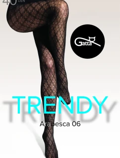 Gatta Arabesca 06 40 DEN barva:nero