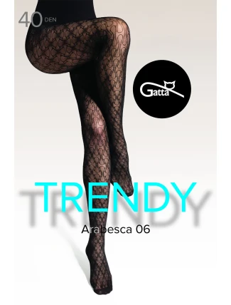 Gatta Arabesca 06 40 DEN barva:nero