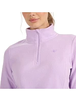 Dámská fleecová mikina 4F F069 světle fialová 4FWAW25UFLEF069 52S