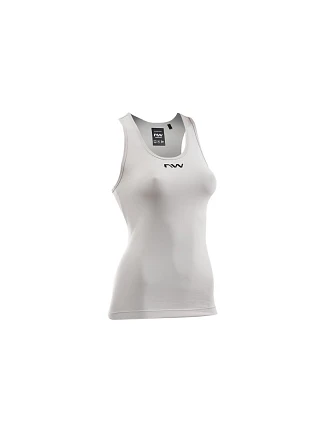 Cyklistické tričko NORTHWAVE Essence Tank, šedé Cyklistické tričko NORTHWAVE Essence Tank, šedé