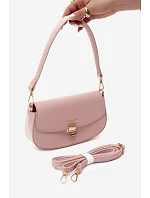 Malá kožená kabelka Růžová Acacia