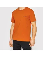 Pánské triko - 111267 2R717 03563 - oranžová/tm.modrá - Emporio Armani Pánské triko - 111267 2R717 03563 - oranžová/tm.modrá - Emporio Armani