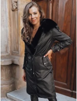 Dámská zimní bunda parka HARPERSOFT černá FashionStreet TY3688 Dámská zimní bunda parka HARPERSOFT černá FashionStreet TY3688