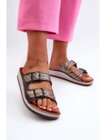 Pohodlné Dámské Sandály S Pásky Inblu CP000045 Černé