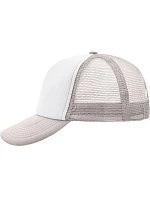 Daiber MB 70 5 panelová polyesterová síťovaná kšiltovka 03.0070 white/light grey Daiber MB 70 5 panelová polyesterová síťovaná kšiltovka 03.0070 white/light grey