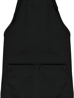 Kariban K 889 Dětská zástěra s laclem 20.K889 black