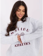 Mikina MJ BL H2519.34 světle šedá