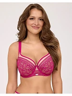 Ava 2219 Fuchsiová poloměkká podprsenka