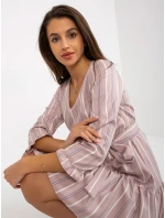 Dámské šaty LK SK 507973 tmavě růžová Dámské šaty LK SK 507973 tmavě růžová