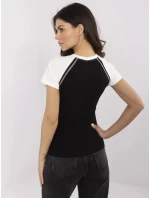 NM TS Tričko V7940.17 černé a bílé