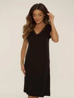 Noční košile Hazel 816 Black - De Lafense