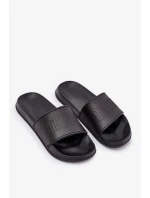 Pánské lehké pěnové pantofle Big Star – černé